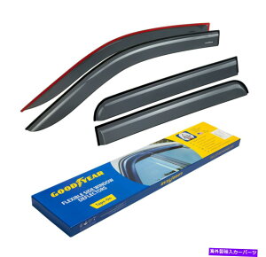 oOV[h gbNtH[hF-150 2009-2014 SuperCrew Tape-oñObhC[EBhEoCU[ Goodyear Window Visor for Trucks Ford F-150 2009-2014 SuperCrew Tape-on