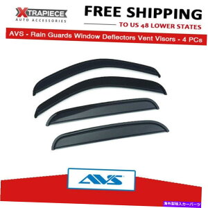 �o�O�V�[���h AVS Vent Visors Windof Deflectors Rain Guards 16-20���Y�^�C�^��XD�N���[�L���u AVS Vent Visors Window Deflectors Rain Guards for 16-20 Nissan Titan XD Crew Cab�y���s�A���i�z