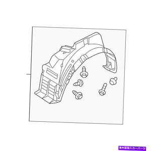 tF_[Ci[ OHEtgtF_[Ci[Ci[T[G{[VG{7/8/9̂߂̃Ci[Ci[ Mitsubishi Right Front Fender Inner Liner for Lancer Evolution EVO 7/8/9
