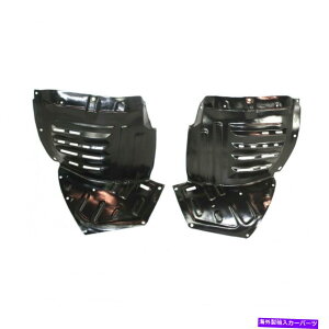 tF_[Ci[ }c_RX-8 2004-2008tF_[Ci[hCo[Əȑ|yA|tg For Mazda RX-8 2004-2008 Fender Liner Driver and Passenger Side | Pair | Front