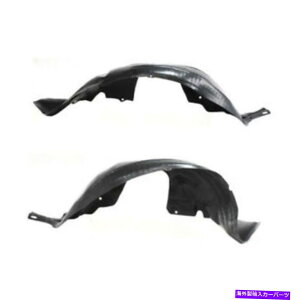tF_[Ci[ 99-04̃X^OtgXvbVV[hCi[tF_[Ci[plvX`bNZbgyA For 99-04 Mustang Front Splash Shield Inner Fender Liner Panel Plastic SET PAIR