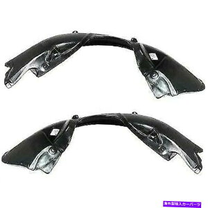 tF_[Ci[ NCX[300-2010̂߂2̍ƉẼtF_[Ci[̐VZbg New Set of 2 Left & Right Side Fender Liner For Chrysler 300 2005-2010