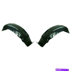 �t�F���_�[���C�i�[ 2003-2006�V�{���[SSR�t�����g�h���C�o�[�Ə���ȑ��ɐݒ肳�ꂽ�t�F���_�[���C�i�[ Fender Liners Set For 2003-2006 Chevrolet SSR Front Driver & Passenger Side�y���s�A���i�z