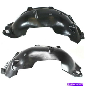 �t�F���_�[���C�i�[ �����Z�f�XML�N���XLH��RH��2�̃t�F���_�[���C�i�[�̃t�����g���ƉE�̃y�A�Z�b�g Pair Set of 2 Fender Liners Front Left-and-Right for Mercedes ML Class LH & RH