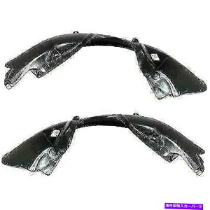 tF_[Ci[ NCX[300-2010̂߂2hCo[ƏȑtF_[Ci[̐VZbg New Set of 2 Driver & Passenger Side Fender Liner For Chrysler 300 2005-2010
