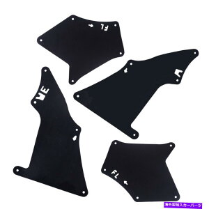 tF_[Ci[ 4xcartF_[Ci[K[hXvbVV[Nbvg^hN[U[vhJ120ɃtBbg 4xCar Fender Liner Guard Splash Seal Clip Fit For Toyota Land Cruiser Prado J120