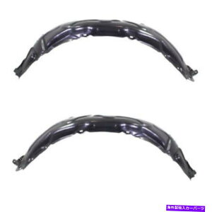 tF_[Ci[ 07-11̃JtgXvbVV[hCi[tF_[Ci[plEZbgyA For 07-11 Camry Front Splash Shield Inner Fender Liner Panel Left Right SET PAIR