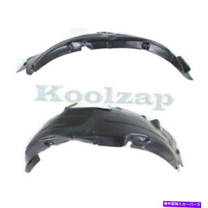 �t�F���_�[���C�i�[ 10-13�̃c�[�\���t�����g�X�v���b�V���V�[���h�C���i�[�t�F���_�[���C�i�[���E���Z�b�g�y�A For 10-13 Tucson Front Splash Shield Inner Fender Liner Left Right Side SET PAIR