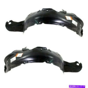 tF_[Ci[ 03-04}c_6tgXvbVV[htF_[Ci[plvX`bNZbgyA For 03-04 Mazda6 Front Splash Shield Inner Fender Liner Panel Plastic SET PAIR