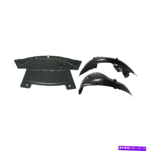 tF_[Ci[ 3̃GWXvbVV[hƃtF_[Ci[̃ZbgNCX[300_bW[d Set of 3 Engine Splash Shield and Fender Liners Fits Chrysler 300 Dodge Charger