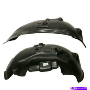 �t�F���_�[���C�i�[ 2002�N����2008�N��Dodge Ram 1500�����̐V�����t�����g�h���C�o�[�Ə�q���t�F���_�[���C�i�[�Z�b�g New Front Driver & Passenger Side Fender Liner Set For 2002-2008 Dodge Ram 1500�y���s�A���i