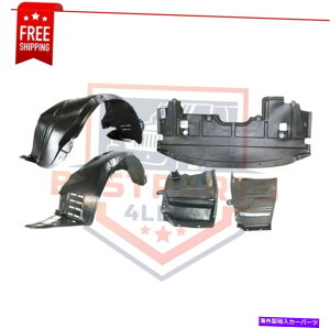 tF_[Ci[ 2007N2009N̓YAeB}N[yp̃tgGWXvbVV[hLbgttF_[Ci[ Front Engine Splash Shield Kit w/Fender Liners for 2007-2009 Nissan Alti