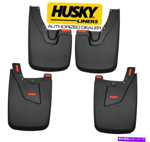 tF_[Ci[ nXL[58056}bhK[h19-222500 3500 w/ oetF_[tÂ߂̓Dtbv HUSKY 58056 Mud Guards MudFlaps for 19-22 Ram 2500 3500 w/ OE FENDER FLARES