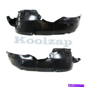 tF_[Ci[ 05-10SportageLXtgXvbVV[hCi[tF_[Ci[EZbgyA For 05-10 Sportage LX Front Splash Shield Inner Fender Liner Left Right SET PAIR