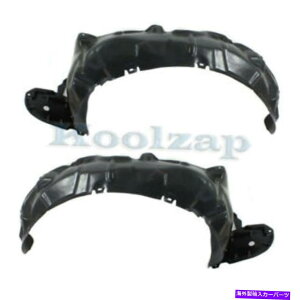 tF_[Ci[ 10-15̃vEXtgXvbVV[hCi[tF_[Ci[plEZbgyA For 10-15 Prius Front Splash Shield Inner Fender Liner Panel Left Right SET PAIR