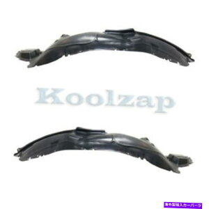 tF_[Ci[ 98-02tH[X^[tgXvbVV[hCi[tF_[Ci[plvX`bNZbgyA For 98-02 Forester Front Splash Shield Inner Fender Liner Panel Plastic SET PAIR