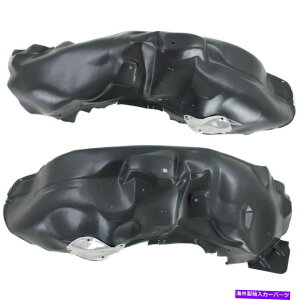 �t�F���_�[���C�i�[ 2011-2014 Ford F-150 Front�ALH��RH Side Set of 2��Splash Shield Splash Shield For 2011-2014 Ford F-150 Front, LH & RH Side Set of 2�y���s�A���i�z