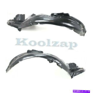 tF_[Ci[ 06-07CvUtgXvbVV[htF_[Ci[plvX`bNZbgyA For 06-07 Impreza Front Splash Shield Inner Fender Liner Panel Plastic SET PAIR