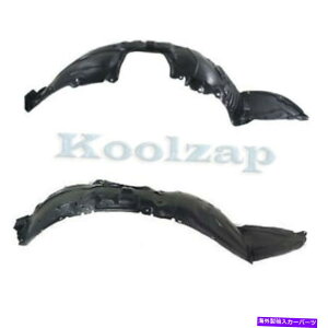 tF_[Ci[ 10-13}c_3 4hAtgXvbVV[htF_[Ci[plZbgyA For 10-13 Mazda3 4-Door Front Splash Shield Inner Fender Liner Panel SET PAIR