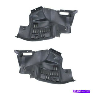 tF_[Ci[ tBbg97-01 Q45tgXvbVV[hCi[tF_[Ci[plEyAZbg Fits 97-01 Q45 Front Splash Shield Inner Fender Liner Panel Left Right PAIR SET