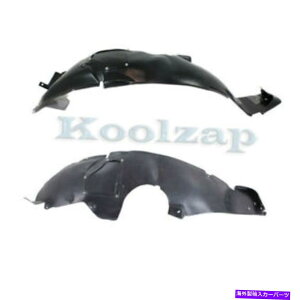 tF_[Ci[ 01-06 PTN[U[tgXvbVV[hCi[tF_[Ci[EZbgyA For 01-06 PT Cruiser Front Splash Shield Inner Fender Liner Left Right SET PAIR