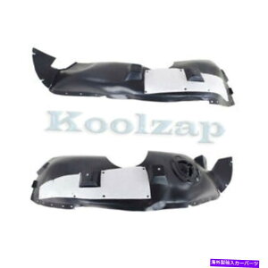 tF_[Ci[ 14-17̒n`tgXvbVV[htF_[Ci[plvX`bNZbgyA For 14-17 Terrain Front Splash Shield Inner Fender Liner Panel Plastic SET PAIR