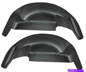 �t�F���_�[���C�i�[ �n�X�L�[���C�i�[79101 06-14�t�H�[�hF-150�̌�ֈ�˃K�[�h Husky Liners 79101 Rear Wheel Well Guards For 06-14 Ford F-150