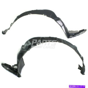 tF_[Ci[ g^vEX2010-15̐VtF_[Ci[XvbVV[htgE New Fender Liner Splash Shield Front Left & Right Side For Toyota Prius 2010-15