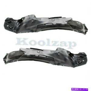 tF_[Ci[ 13 14 15 ILXtgXvbVV[hCi[tF_[Ci[plvX`bNZbgyA For 13 14 15 ILX Front Splash Shield Inner Fender Liner Panel Plastic SET PAIR