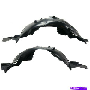 �t�F���_�[���C�i�[ �����Z�f�XLH��RH C63 AMG��2�̑O�ʍ��ƉE�̃y�A�t�F���_�[���C�i�[�Z�b�g Pair Fender Liners Set of 2 Front Left-and-Right for Mercedes LH & RH C63 AMG S