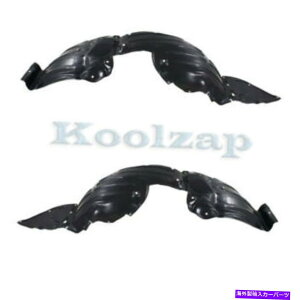 tF_[Ci[ 14-17̃}c_6Z_tgXvbVV[hCi[tF_[Ci[plZbgyA For 14-17 Mazda 6 Sedan Front Splash Shield Inner Fender Liner Panel SET PAIR
