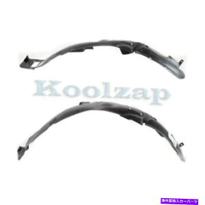 �t�F���_�[���C�i�[ 07-09 PT�N���[�U�[�t�����g�X�v���b�V���V�[���h�C���i�[�t�F���_�[���C�i�[���E�Z�b�g�y�A For 07-09 PT Cruiser Front Splash Shield Inner Fender Liner Left Right SET PAIR