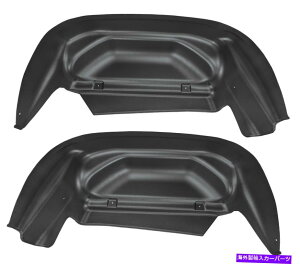 �t�F���_�[���C�i�[ �n�X�L�[���C�i�[79011���A�z�C�[���E�F���K�[�h14-18�V�{���[�V���o���[�h1500 Husky Liners 79011 Rear Wheel Well Guards For 14-18 Chevrolet Silverado 1500