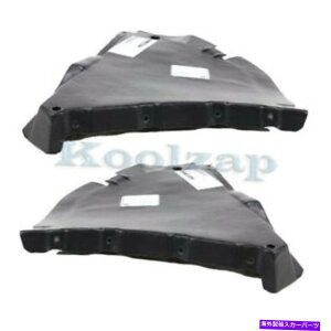 �t�F���_�[���C�i�[ 03 04 05 06 SL�N���X�t�����g�X�v���b�V���V�[���h�C���i�[�t�F���_�[���C�i�[�p�l���Z�b�g�y�A For 03 04 05 06 SL-Class Front Splash Shield Inner Fender Liner Panel SET PAIR