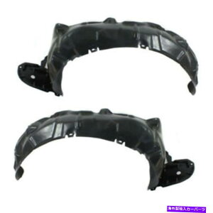 tF_[Ci[ 10-15̃vEXtgXvbVV[hCi[tF_[Ci[plEZbgyA For 10-15 Prius Front Splash Shield Inner Fender Liner Panel Left Right SET PAIR