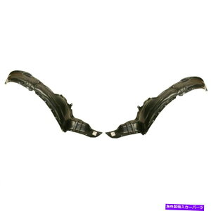 tF_[Ci[ bJ[[fBÔȂ2 LHRHTCh̃tF_[Ci[tgZbg}c_MPVɓK Fender Liner Front Set Of 2 LH & RH Side Without Rocker Moldings Fits Mazda MPV