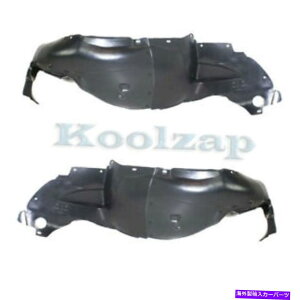 tF_[Ci[ 03-04}c_6tgXvbVV[hCi[tF_[Ci[plvX`bNZbgyA For 03-04 Mazda 6 Front Splash Shield Inner Fender Liner Panel Plastic SET PAIR