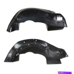 tF_[Ci[ 04-08Rh4WDtgXvbVV[hCi[tF_[Ci[pl2PCZbgyA For 04-08 Colorado 4WD Front Splash Shield Inner Fender Liner Panel 2PC SET PAIR