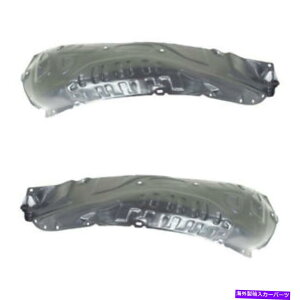 tF_[Ci[ 04-08 rx-8 rx8tgXvbVV[hCi[tF_[Ci[plvX`bNZbgyA For 04-08 RX-8 RX8 Front Splash Shield Inner Fender Liner Panel Plastic SET PAIR