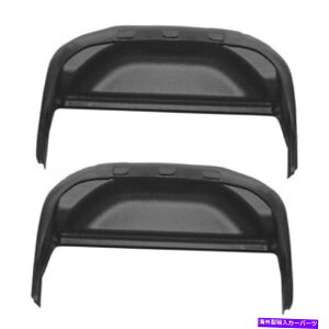 �t�F���_�[���C�i�[ �n�X�L�[���C�i�[79001���A�z�C�[���E�F���K�[�h07-13 GMC�V�G��1500 Husky Liners 79001 Rear Wheel Well Guards For 07-13 GMC Sierra 1500