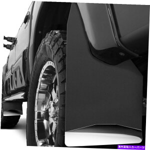 �t�F���_�[���C�i�[ GMC Sierra 2009-2016�n�X�L�[���C�i�[17150�u���b�N�}�b�h�t���b�vw�������ꂽ�d�� For GMC Sierra 2009-2016 Husky Liners 17150 Black Mud Flaps w Polished Weight