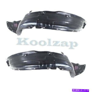 tF_[Ci[ 04-06 MPV Van Front Splash ShieldtF_[Ci[plvX`bNZbgyA For 04-06 MPV Van Front Splash Shield Inner Fender Liner Panel Plastic SET PAIR