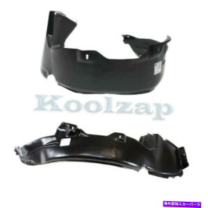 tF_[Ci[ 01-04 S40V40tgXvbVV[hCi[tF_[Ci[plLH+RHZbgyA For 01-04 S40 & V40 Front Splash Shield Inner Fender Liner Panel LH+RH SET PAIR