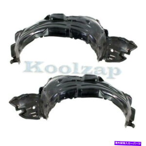 tF_[Ci[ 06-07 GS350/GS430/GS450HtgXvbVV[hCi[tF_[Ci[ZbgyA For 06-07 GS350/GS430/GS450h Front Splash Shield Inner Fender Liner SET PAIR