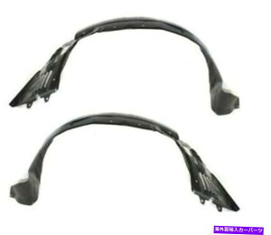 フェンダーライナー 三菱パジェロV60 V70 2003-2006フェンダーライナースプラッシュガードペア左 +リグ Mitsubishi Pajero V60 V70 2003 - 2006 Fender Liners Splash Guard PAIR Left + Rig