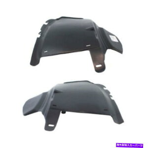 �t�F���_�[���C�i�[ 02-05�}�E���e�j�A���G�N�X�v���[���[�t�����g�C���i�[�t�F���_�[���C�i�[�p�l���v���X�`�b�N�Z�b�g�y�A For 02-05 Mountaineer & Explorer Front Inner Fender Liner Panel Plastic SET PAIR�y