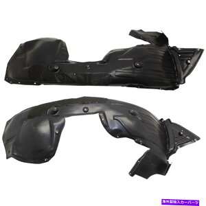 tF_[Ci[ IfbZCyA2̃tghCo[ƏqLH RH̐VtF_[Ci[Zbg New Fender Liners Set of 2 Front Driver & Passenger Side LH RH for Odyssey Pair