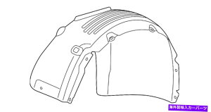 �t�F���_�[���C�i�[ �{���̃t�H���N�X���[�Q���t�F���_�[���C�i�[5G0-805-970-N Genuine Volkswagen Fender Liner 5G0-805-970-N�y���s�A���i�z