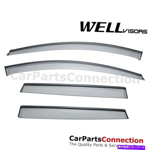 oOV[h WellvisorsEBhEoCU[10-17tH[{{XC60TChfBtN^[E WellVisors Window Visors 10-17 For Volvo XC60 Side Deflectors Deflectors