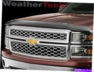 �o�O�V�[���h Chevy Silverado 1500-2014-2015�p��Weathertech Stone Bug Deflector Hood Shood Shield WeatherTech Stone Bug Deflector Hood Shield for Chevy Silverado 1500 - 2014-2015�y���s�A���i�z